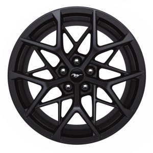 Ford Mustang Mach 1 Wheels - Ford Racing - 19x10.5 & 19x11, Cast Aluminum - Dark Tarnished Painted Aluminum - 2021